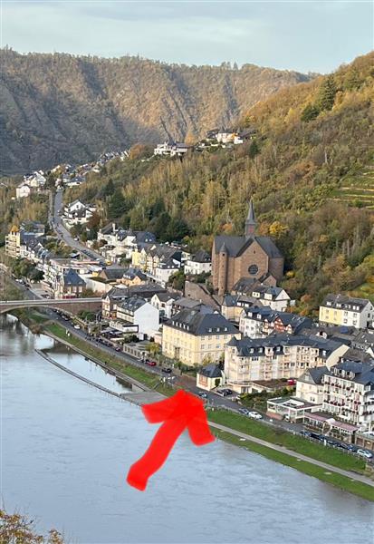 Grote foto moezelhuis in cochem aan de moezel vakantie duitsland west