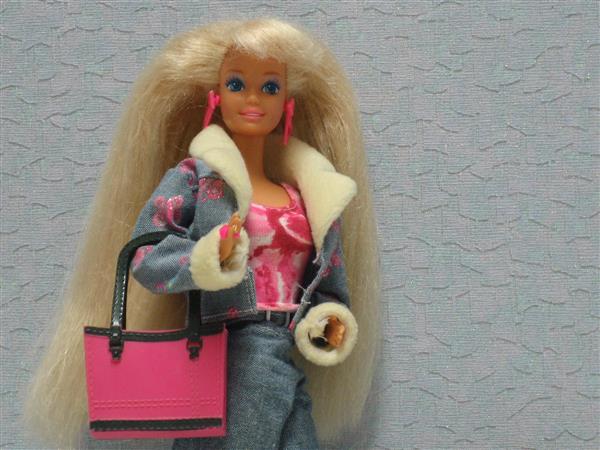 Grote foto ultra hair barbie jaren 90 en shelly pop pop94 kinderen en baby poppen