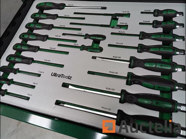 Grote foto 010278 064 gereedschapswagen ultra toolz green 7 7 1 doe het zelf en verbouw gereedschappen en machines