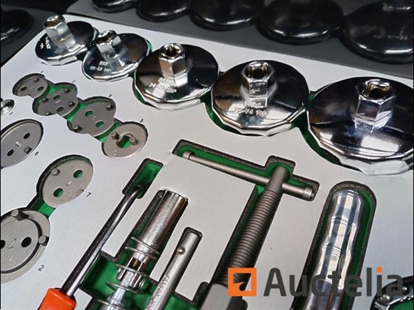 Grote foto 010278 064 gereedschapswagen ultra toolz green 7 7 1 doe het zelf en verbouw gereedschappen en machines