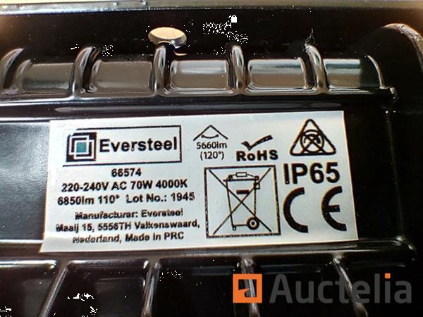 Grote foto 010278 100 12x eversteel led breedstraler 70 watt doe het zelf en verbouw gereedschappen en machines