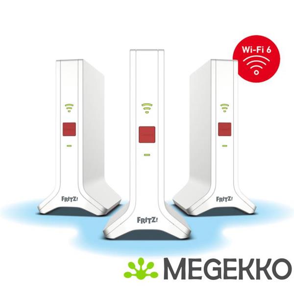 Grote foto fritz mesh set 4200 3 pack edition router computers en software netwerkkaarten routers en switches
