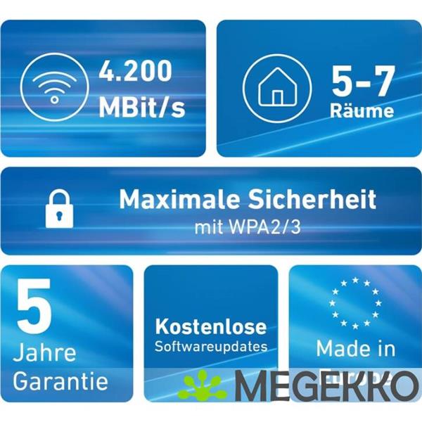 Grote foto fritz mesh set 4200 3 pack edition router computers en software netwerkkaarten routers en switches