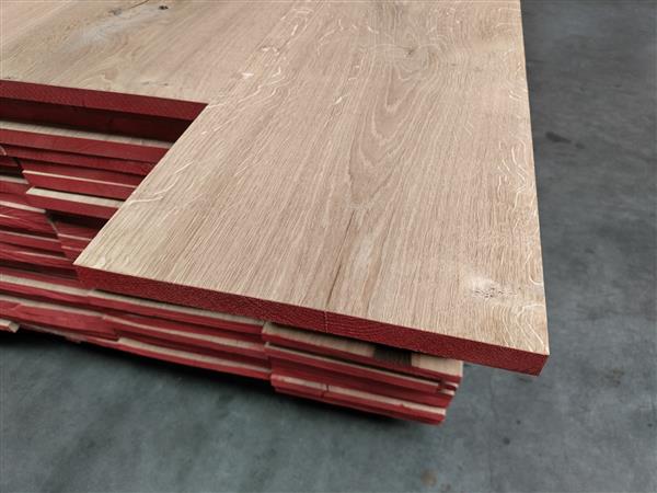 Grote foto 20x280mm 225cm eiken doe het zelf en verbouw hout en planken