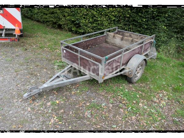 Grote foto enkelassige aanhangwagen minder dan 750 kg agrarisch aanhangwagens