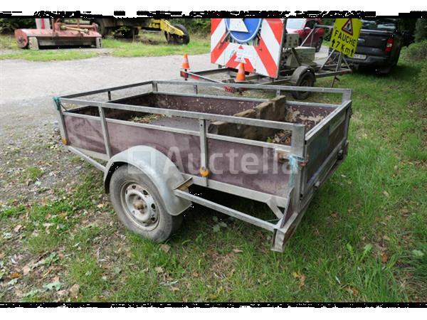Grote foto enkelassige aanhangwagen minder dan 750 kg agrarisch aanhangwagens