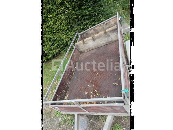 Grote foto enkelassige aanhangwagen minder dan 750 kg agrarisch aanhangwagens