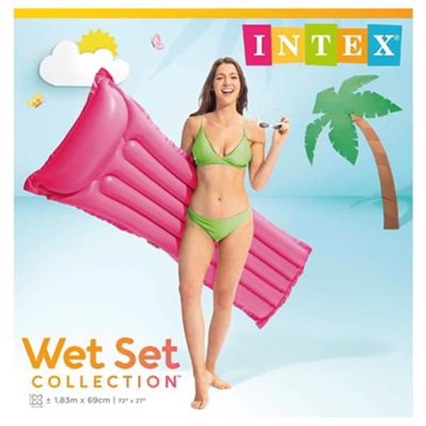 Grote foto intex luchtbed roze 183x69cm verzamelen overige verzamelingen
