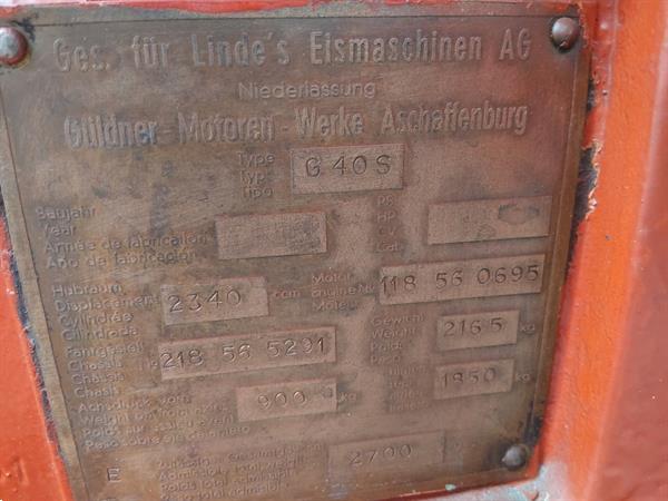 Grote foto guldner g40s agrarisch tractoren