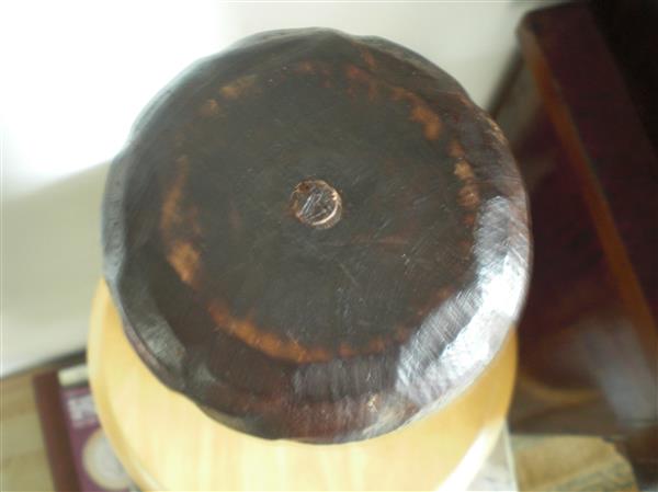 Grote foto houten beeldhoutwerken zuil antiek en kunst beelden houtsnijwerken