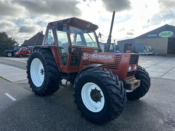 Grote foto new holland 100 90 dt agrarisch tractoren