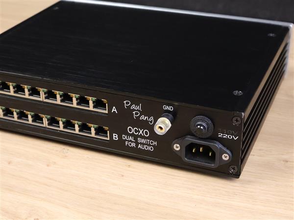 Grote foto paul pang ppa studio ocxo dual highend audio switch audio tv en foto algemeen
