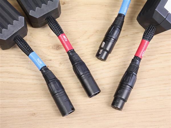 Grote foto mit cables mi 350 cvterminator proline twin interconnects xlr 1 0 metre audio tv en foto onderdelen en accessoires