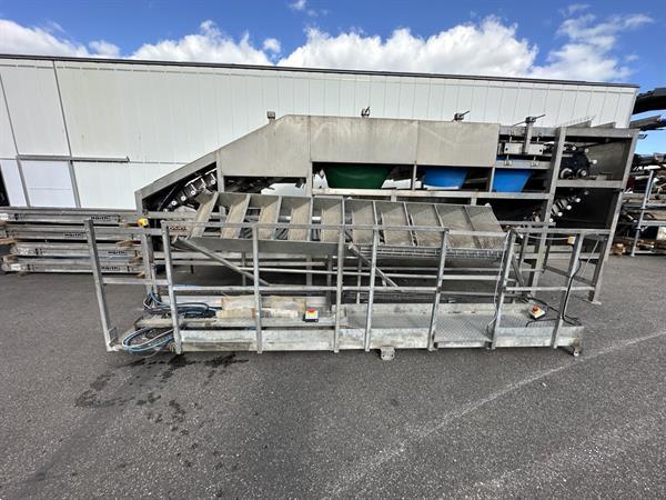 Grote foto haith grader rollensorteermachine 180 cm met 4 sorteringen agrarisch tuinbouw