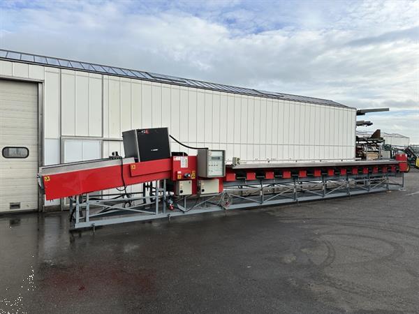 Grote foto aweta gmb4 12 1 paprikasorteermachine met opvoerband en weegschalen agrarisch tuinbouw