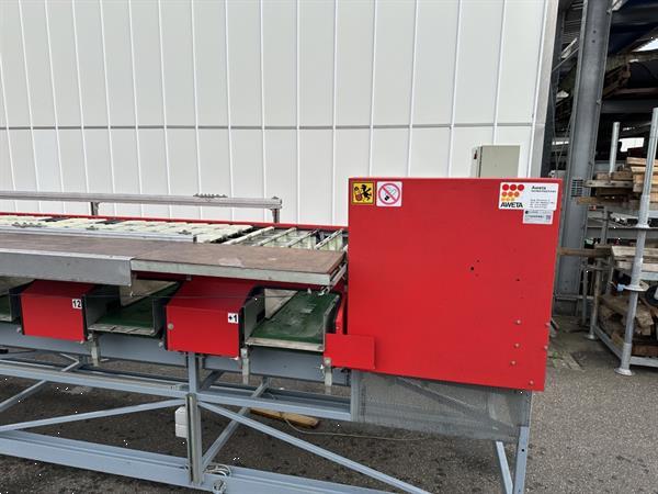 Grote foto aweta gmb4 12 1 paprikasorteermachine met opvoerband en weegschalen agrarisch tuinbouw