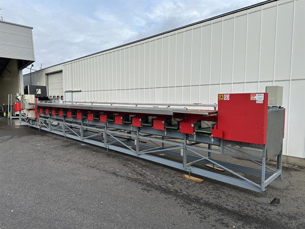 Grote foto aweta gmb4 12 1 paprikasorteermachine met opvoerband en weegschalen agrarisch tuinbouw