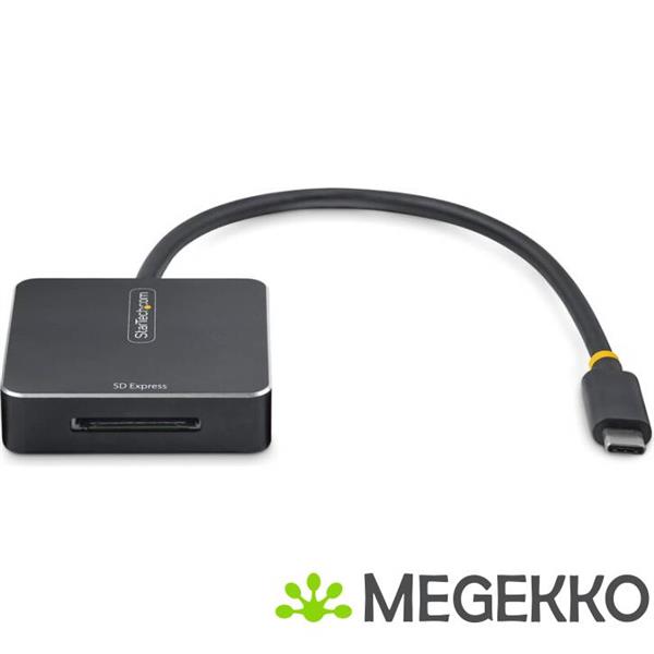 Grote foto startech.com usb c sd express kaartlezer usb 10gbps draagbare memory card reader usb type c naar computers en software netwerkkaarten routers en switches