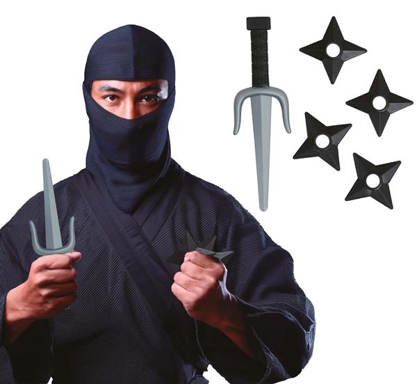 Grote foto ninja set 5 delig zwart verzamelen overige verzamelingen