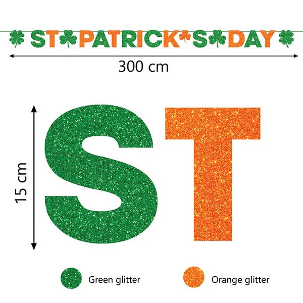 Grote foto st. patrick slinger 300 cm verzamelen overige verzamelingen