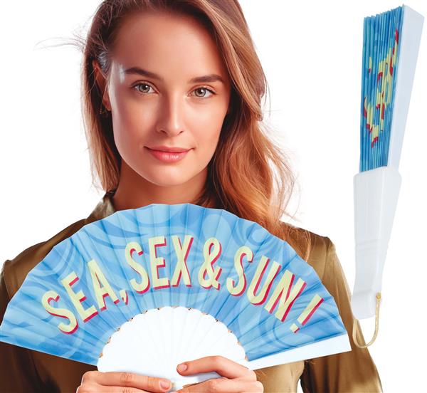 Grote foto waaier sea sex and sun verzamelen overige verzamelingen
