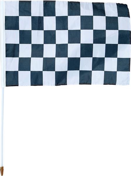 Grote foto race vlag zwart wit 45x30 cm verzamelen overige verzamelingen