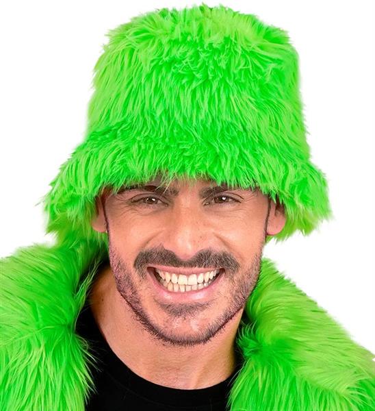 Grote foto groene bucket hoed pluche verzamelen overige verzamelingen
