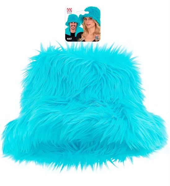 Grote foto turquoise bucket hoed pluche verzamelen overige verzamelingen
