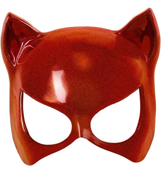 Grote foto oogmasker kat rood verzamelen overige verzamelingen