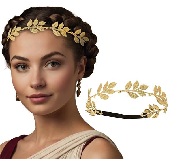Grote foto gouden haarband bloemen verzamelen overige verzamelingen