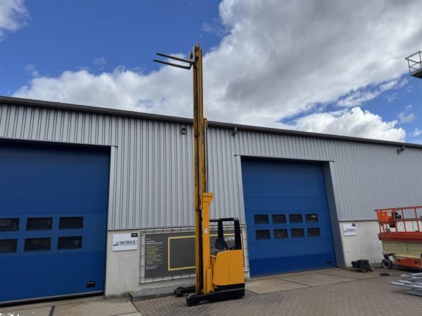 Grote foto vs 22406 reachtruck triplex jungheinrich etv14 7.100mm doe het zelf en verbouw hefwerktuigen