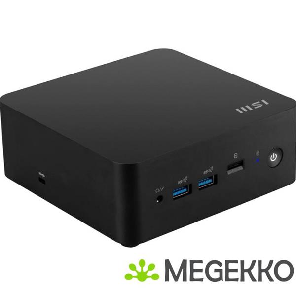 Grote foto msi cubi nuc 1mg 014beu mini pc zwart 100u intel soc computers en software overige computers en software