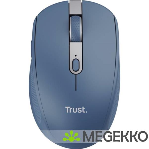 Grote foto trust ozaa compact draadloze blauwe muis computers en software overige computers en software