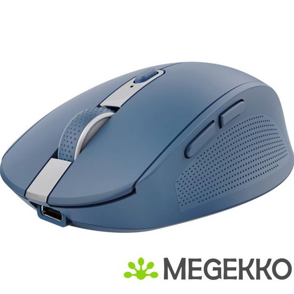 Grote foto trust ozaa compact draadloze blauwe muis computers en software overige computers en software