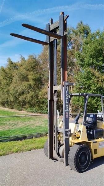 Grote foto hyster h4.00xl 4ton lpg duplo mast 3.65 mt 1993 agrarisch heftrucks