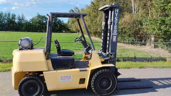 Grote foto hyster h4.00xl 4ton lpg duplo mast 3.65 mt 1993 agrarisch heftrucks