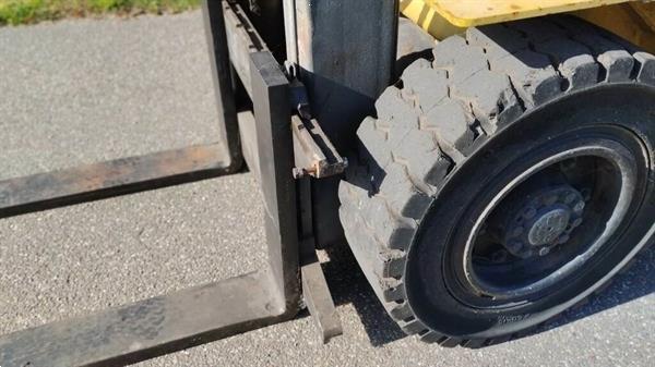Grote foto hyster h4.00xl 4ton lpg duplo mast 3.65 mt 1993 agrarisch heftrucks