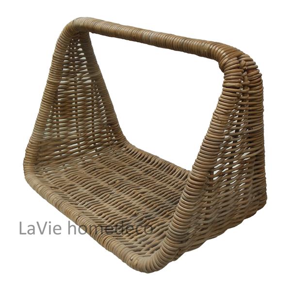 Grote foto moderne houtmand new york huis en inrichting schalen en manden