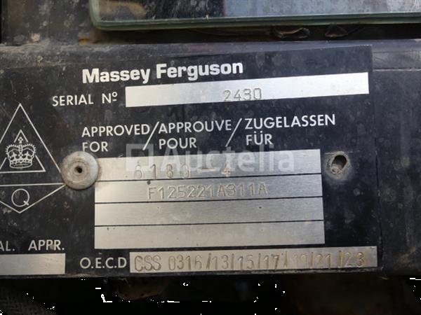 Grote foto massey ferguson 6180 4 landbouwtractor agrarisch tractoren
