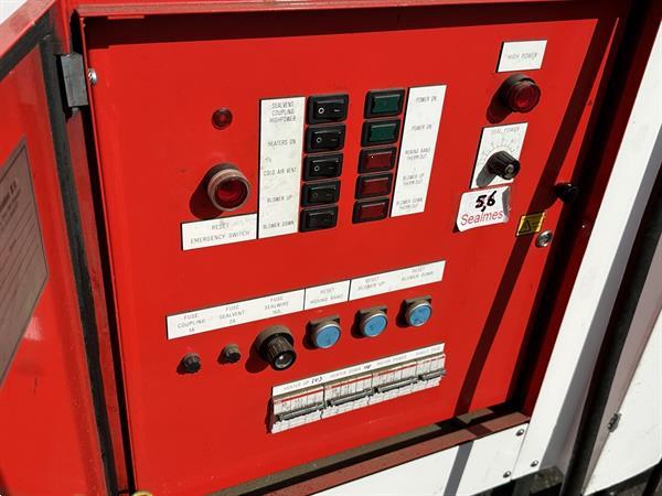 Grote foto vito combi krimpfolie verpakkingsmachine voor komkommers met etiketteermachine agrarisch tuinbouw