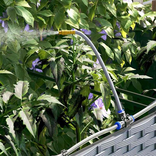 Grote foto vidaxl tuinplantbakken lichtgrijs 120 x 40 x 37.5 cm staal tuin en terras overige tuin en terras