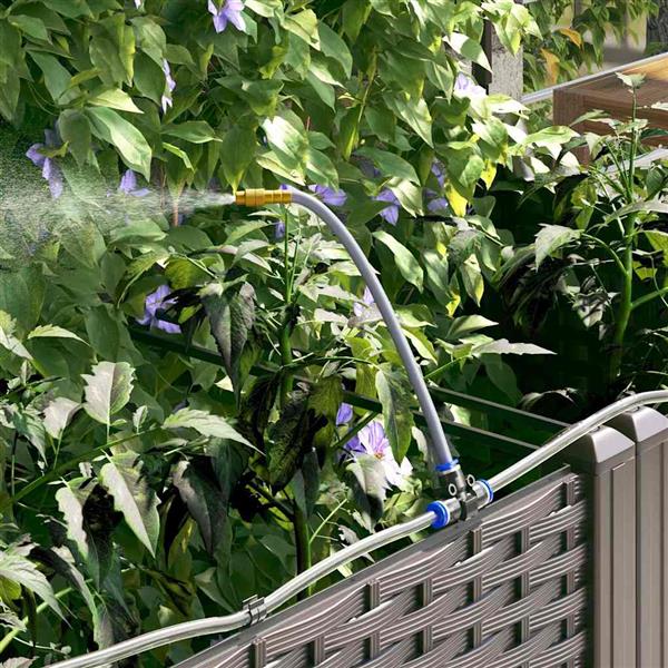 Grote foto vidaxl tuinplantbakken bruin 120 x 120 x 142 cm staal tuin en terras overige tuin en terras