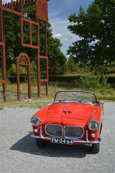 Grote foto fiat 1200 spider cabriolet 1959 auto fiat