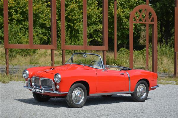 Grote foto fiat 1200 spider cabriolet 1959 auto fiat