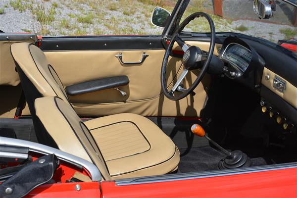 Grote foto fiat 1200 spider cabriolet 1959 auto fiat
