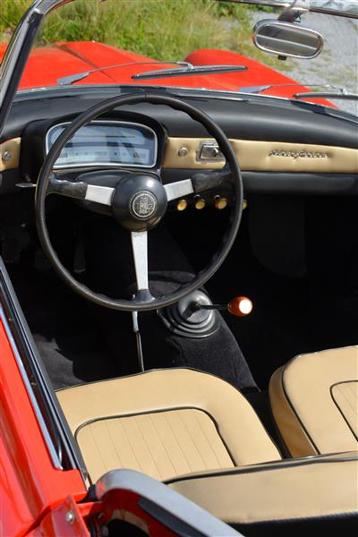 Grote foto fiat 1200 spider cabriolet 1959 auto fiat