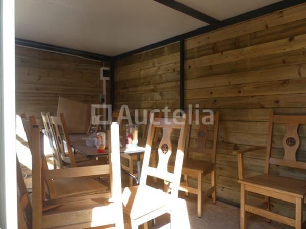 Grote foto aanhanger met tiny house syma sta02 agrarisch aanhangwagens