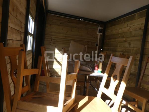 Grote foto aanhanger met tiny house syma sta02 agrarisch aanhangwagens