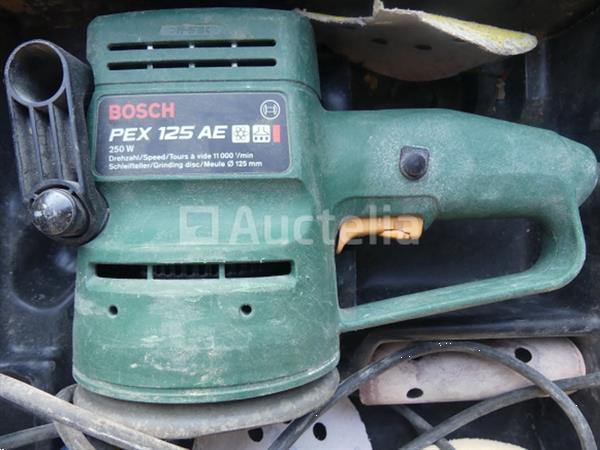 Grote foto bosch pex125ae schuurmachine doe het zelf en verbouw ijzerwaren en bevestigingsmiddelen
