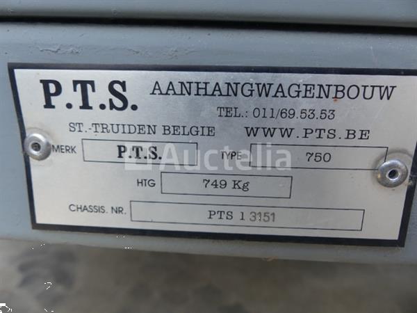 Grote foto pts 750 aanhangwagen agrarisch aanhangwagens